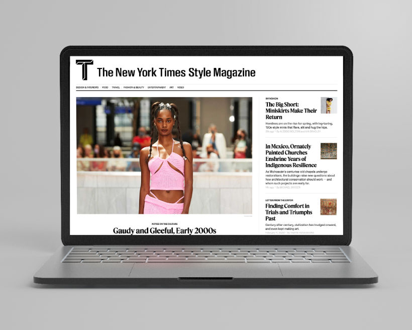Magazine es una publicación que forma parte del periódico The New York Times. 
