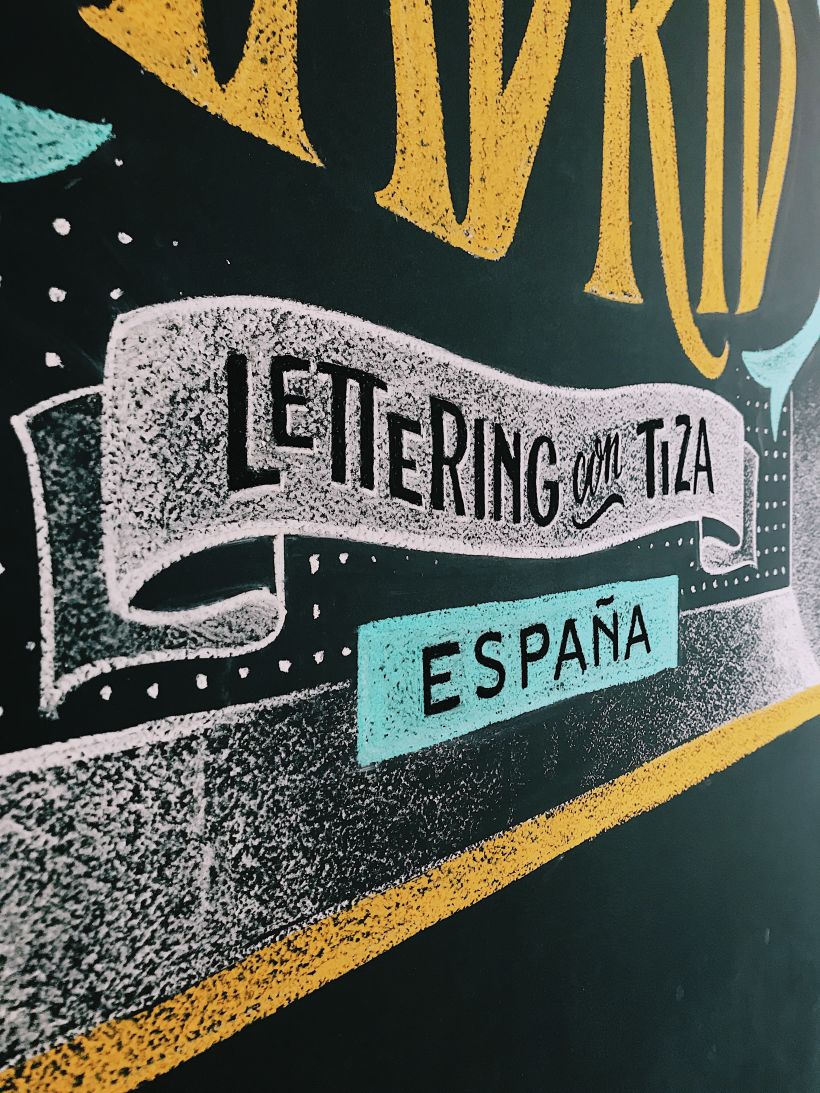 Lettering con Tiza en Madrid 5