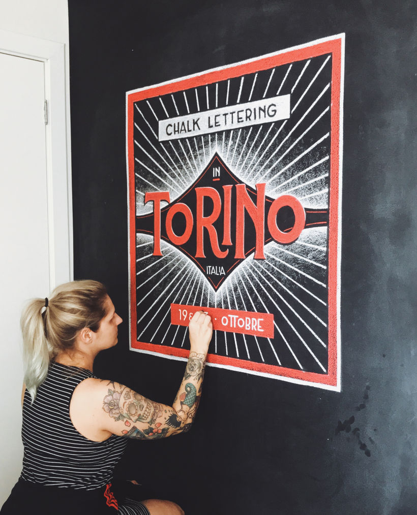 Chalk Lettering in Torino 2019 7