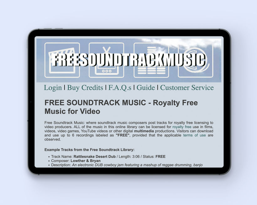 Free Soundtrack Music