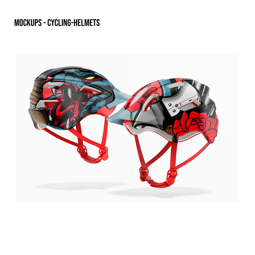 Mockup-Cycling Helmets