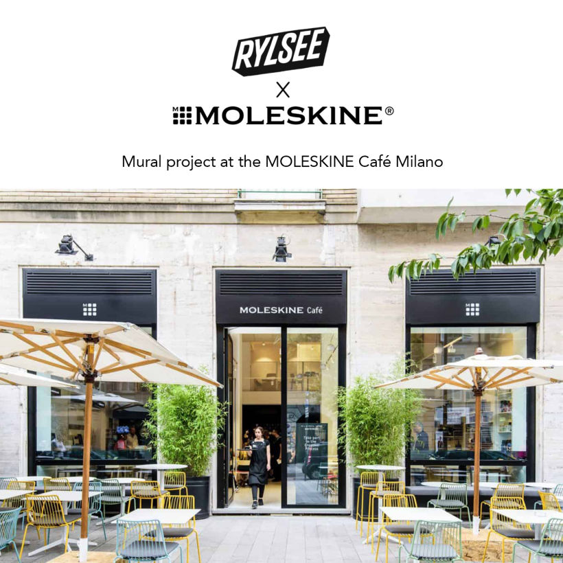 MOLESKINE® Cafe Milano - Mural Design 1