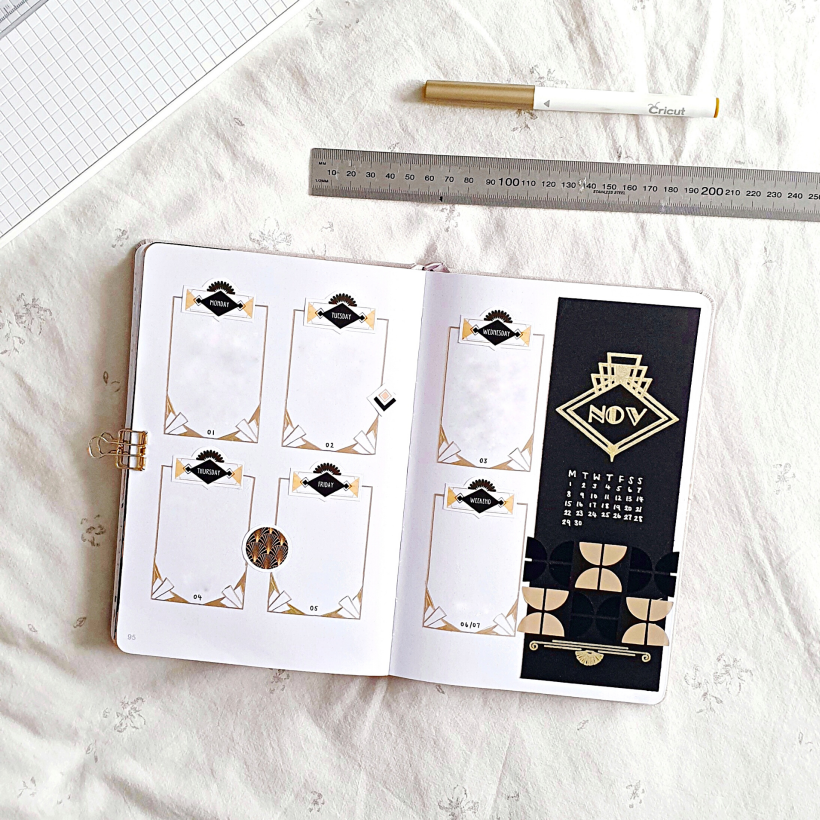 Creating A Bullet Journal With Cricut - Weekend Crafting Adventures