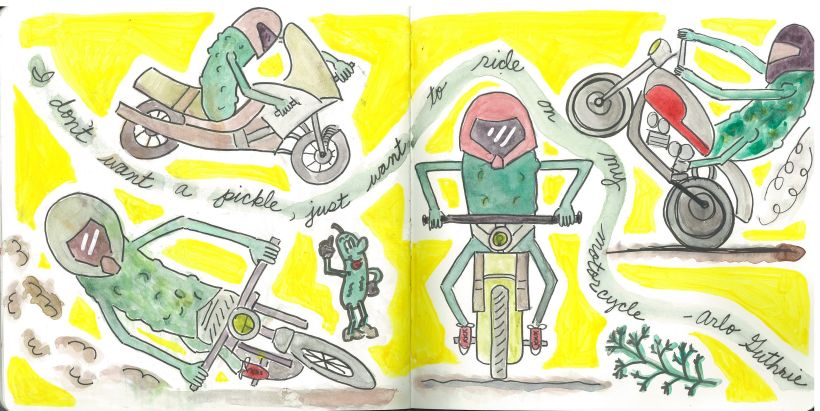 My project in Inside a Creative Notebook: Explore Your Illustration Process course 4