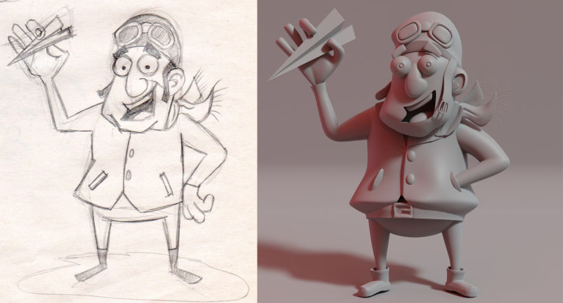 Meu projeto do curso: Criação de personagens 3D com Blender  6