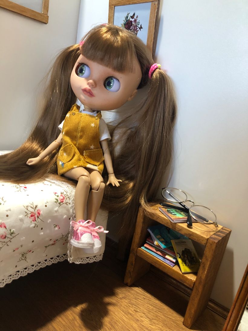Diorama para muñecas Blythe