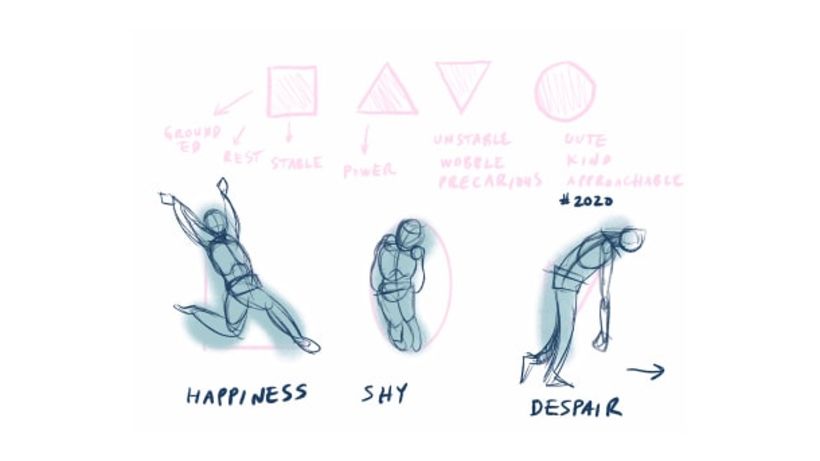 Tutorial ۰•○Aprende a dibujar 3 tipos de poses!○•۰ #1 Expresiones  corporales. 