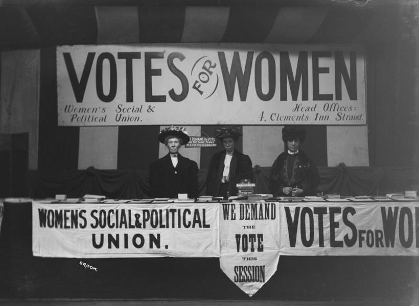 Suffragetten-Frauen von Christina Broom.