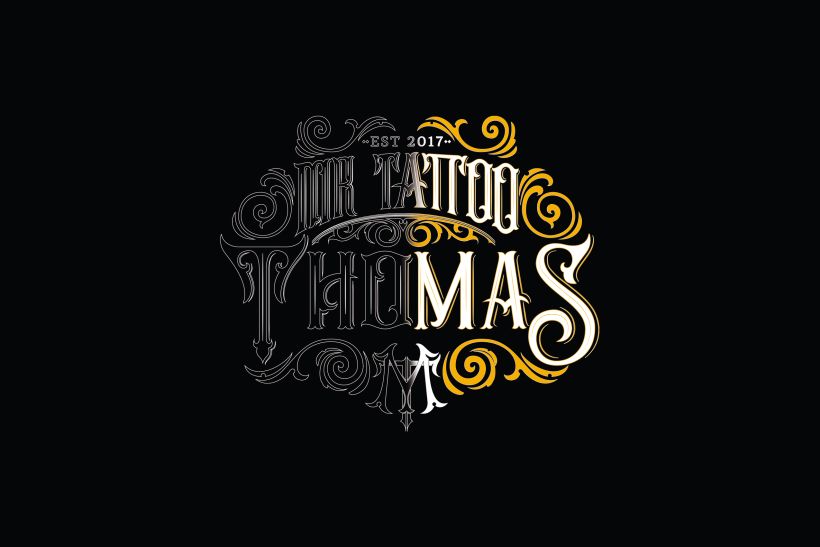 Diseño de logotipo MR TATTOO THOMAS - ALEMANIA 5