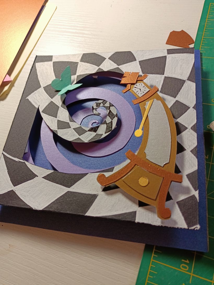 Mi Proyecto del curso: Papercut: crea escenas de papel con profundidad 1