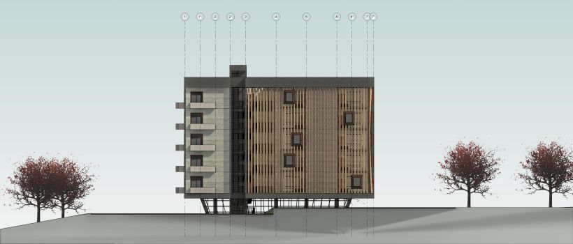 Mi Proyecto del curso: Modelado de edificios paramétricos con Revit 8
