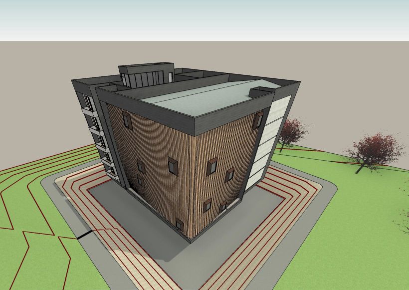 Mi Proyecto del curso: Modelado de edificios paramétricos con Revit 3