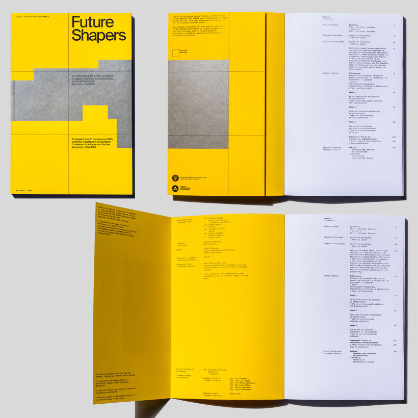 Future Shapers brochure pages