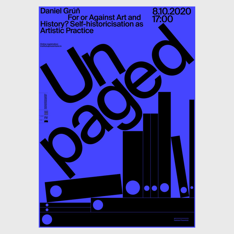 Unpaged — event poster
