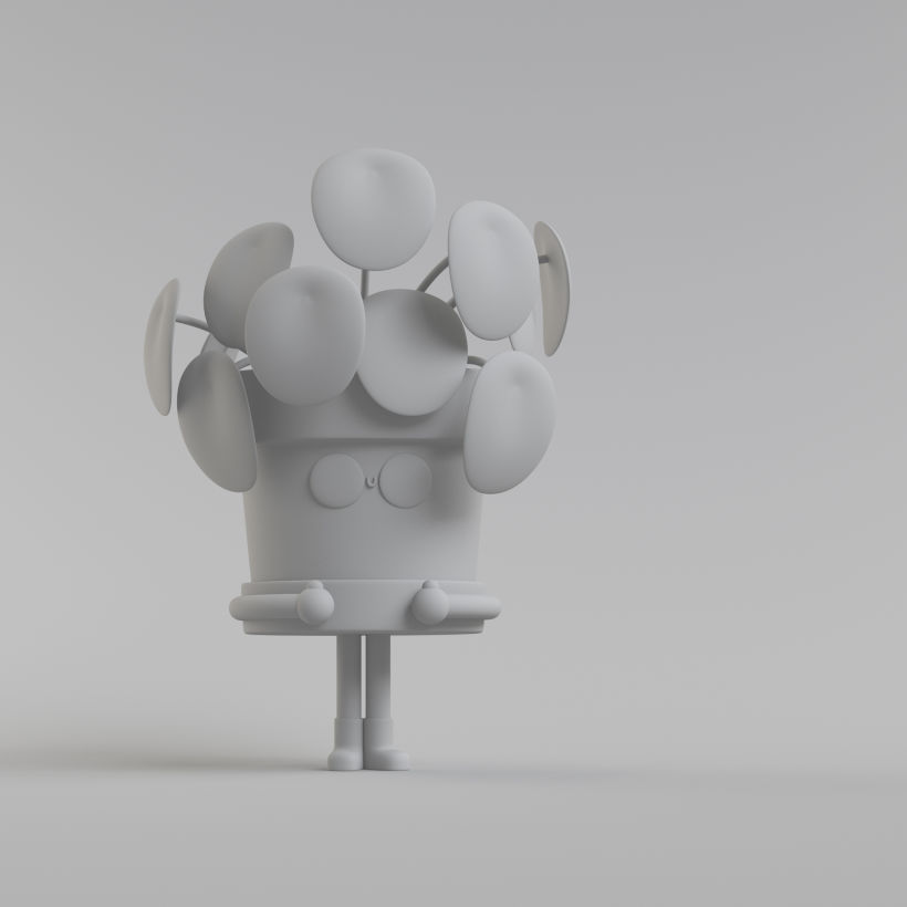 My project for course: 3D Character Modelling with Cinema 4D for Beginners 3