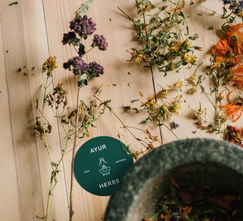 Branding "Ayur Herbs" 9