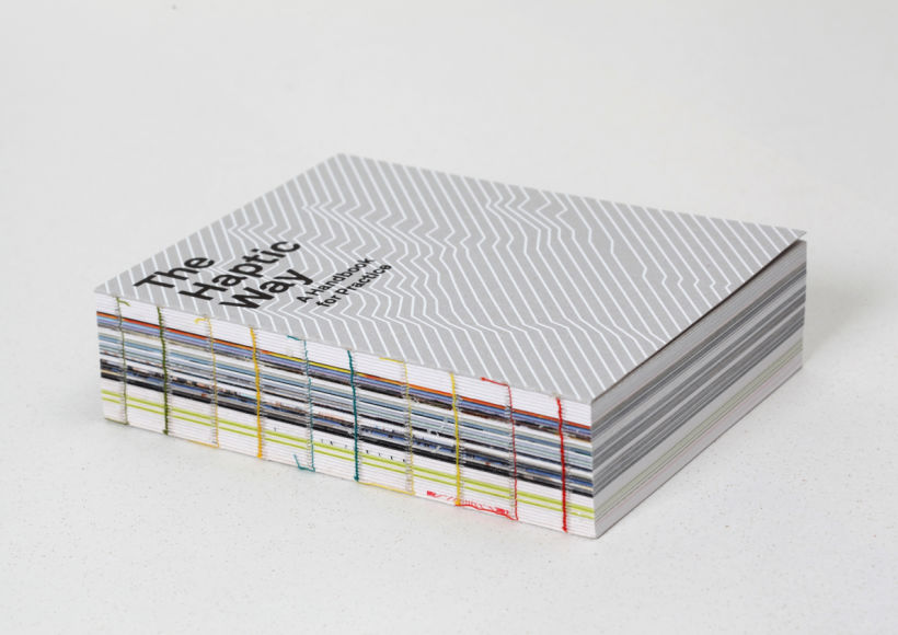 Book design for The Haptic Way — A Handbook for Practice 1