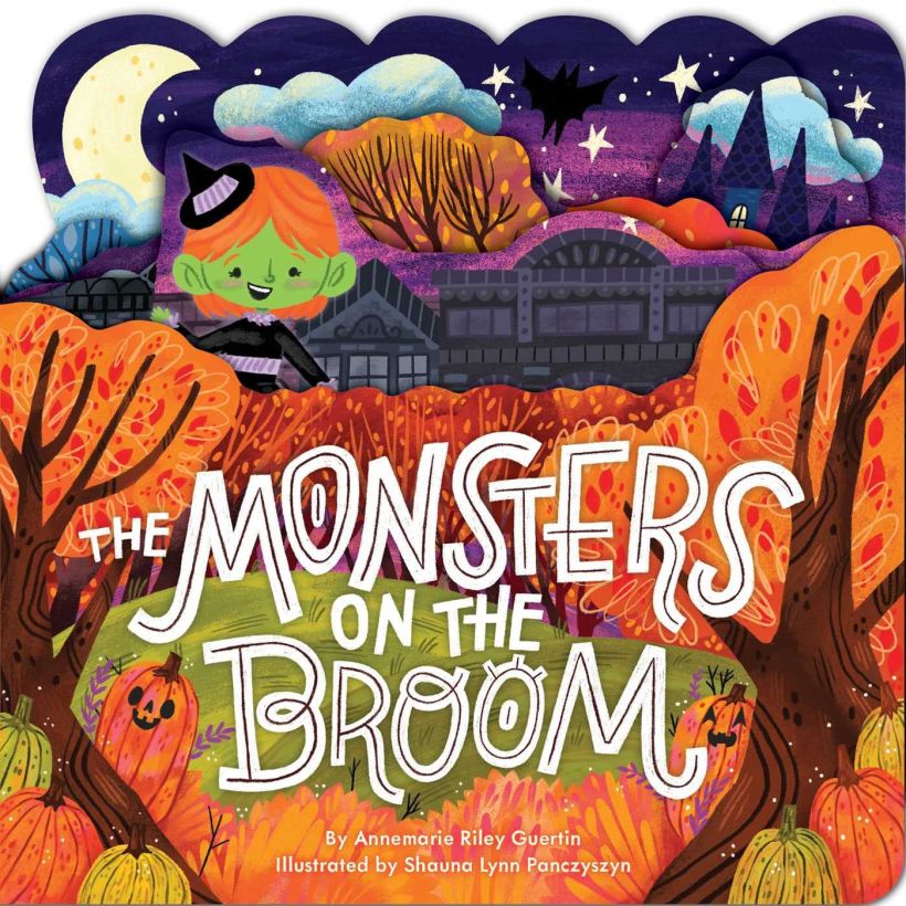 Cover for The Monsters on the Broom