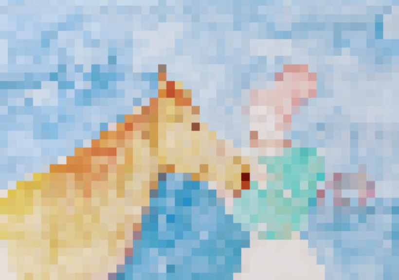 MarArtesOficial - Meu cavalo pixel