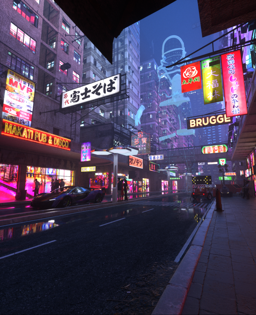 My project for course: Sci-Fi Scenes in 3D with Cinema 4D and OctaneRender 1