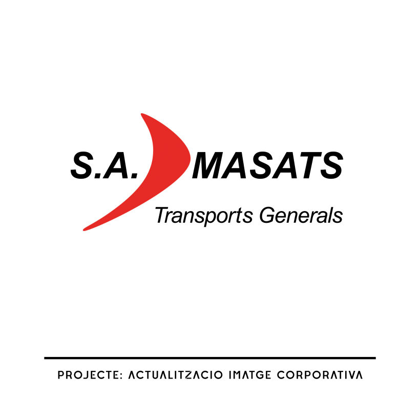 S.A. Masats Transports Generals. Projecte: Actualització Imatge Corporativa 1