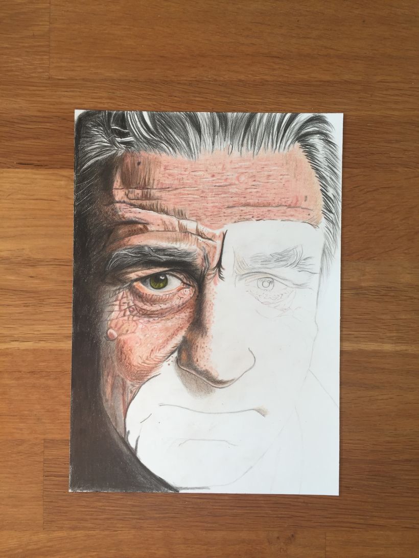 My project for course: Realistic Portrait with Coloured Pencils 5