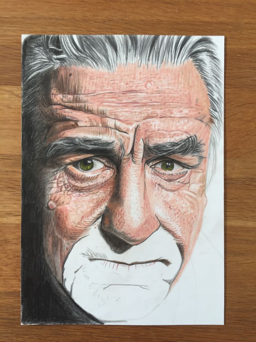 My project for course: Realistic Portrait with Coloured Pencils 6