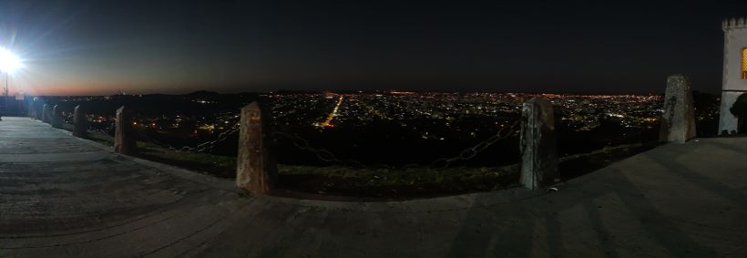 Panoramica desde parque Independencia, Tandil. 