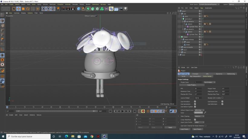Mi Proyecto del curso: Introducción al modelado de personajes 3D con Cinema 4D 1