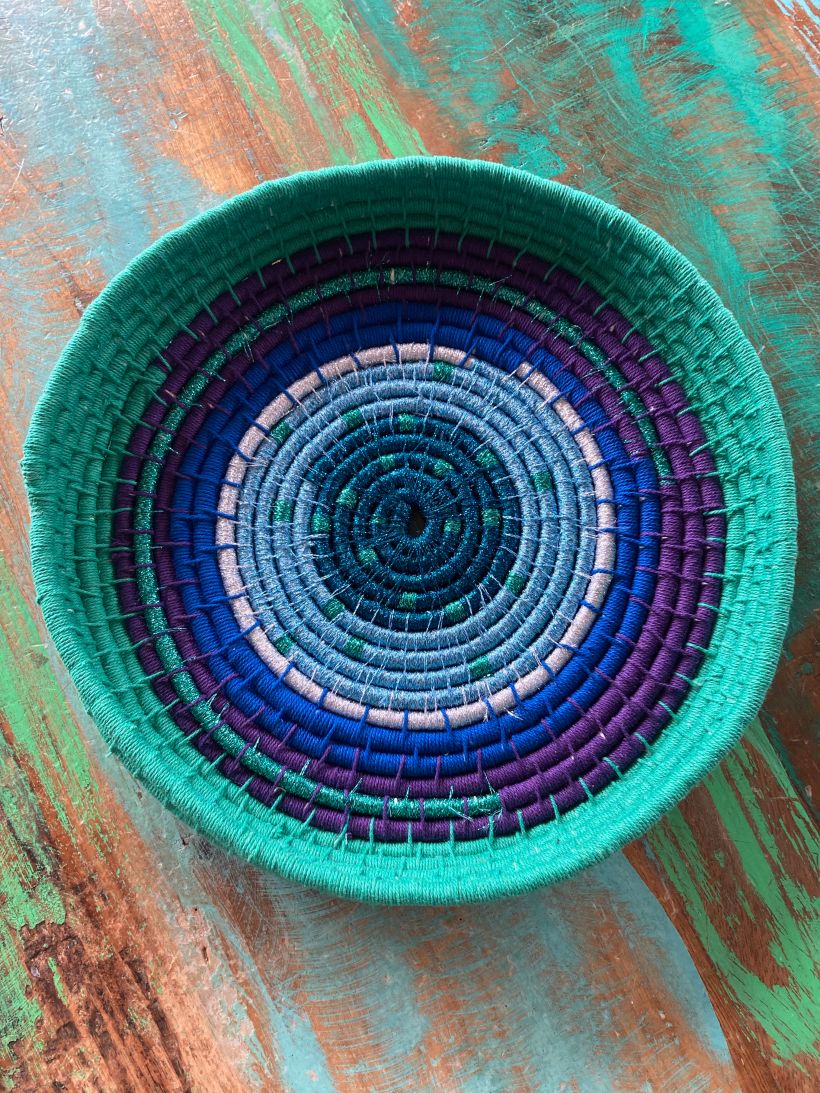 My project for course: Basket Weaving for Beginners: The Coiling Technique 1