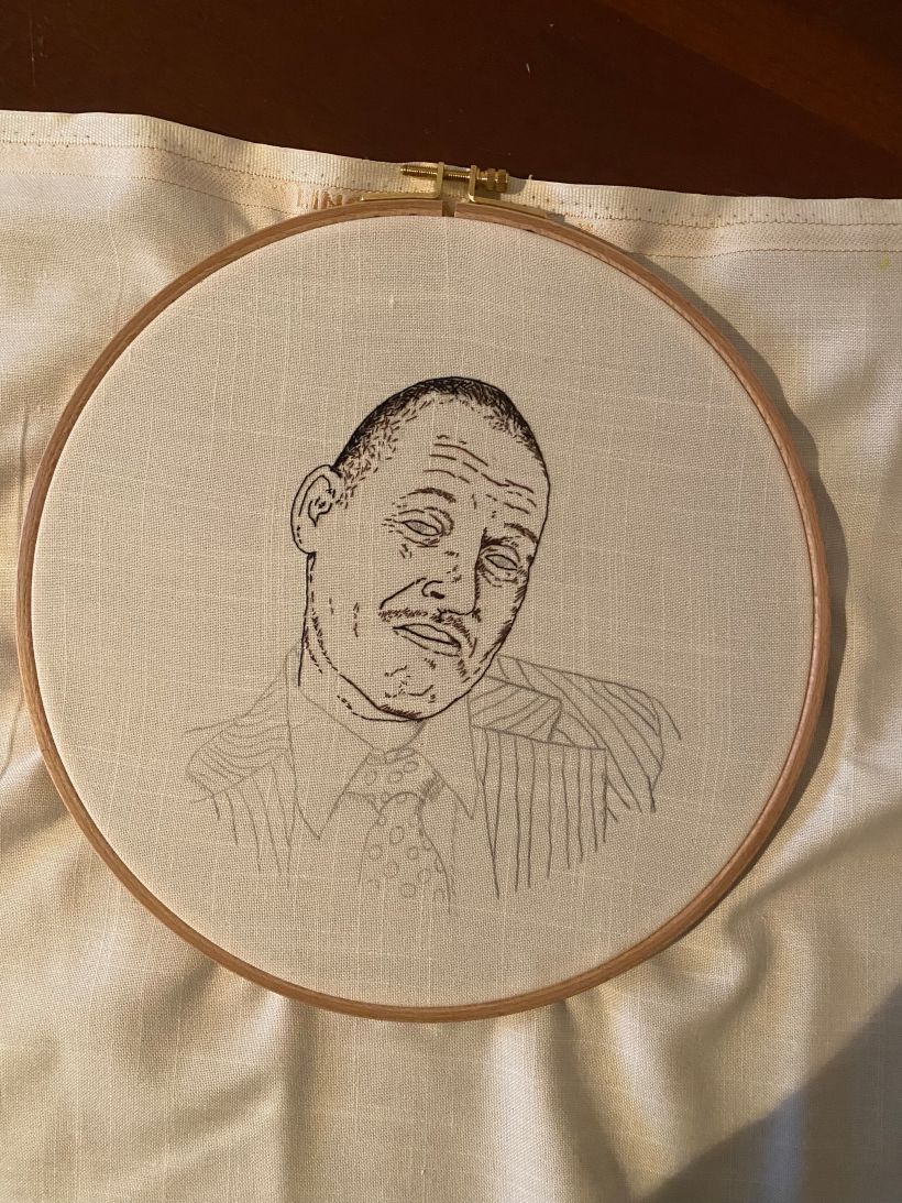 My project for course: Creation of Embroidered Portraits 5