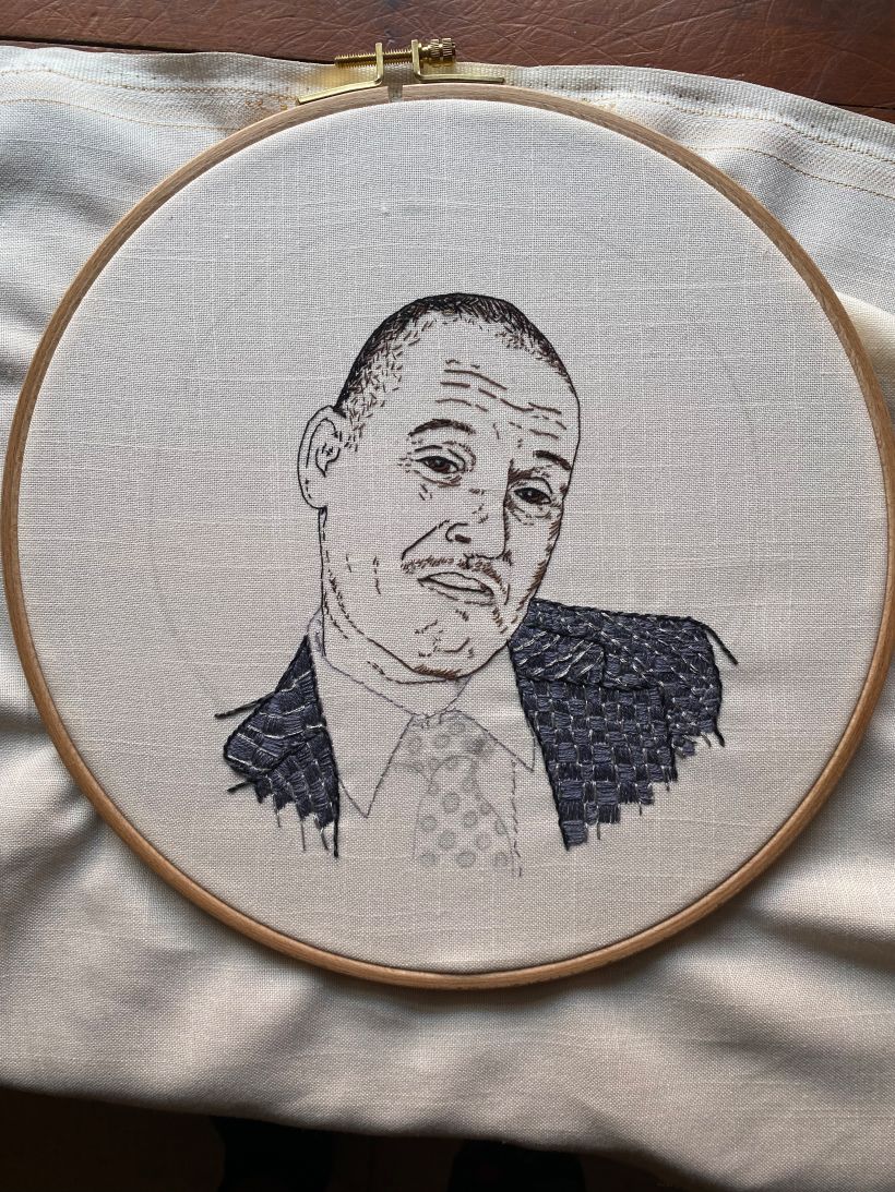 My project for course: Creation of Embroidered Portraits 6