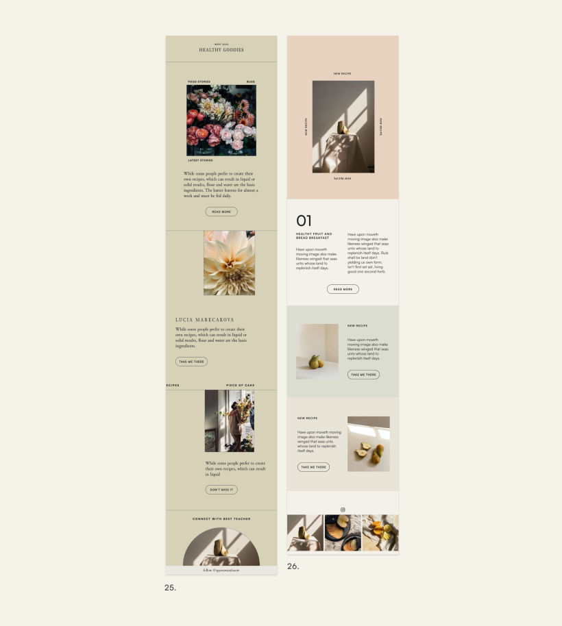 Thyme Newsletter Templates 9