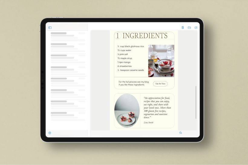 Thyme Newsletter Templates 10