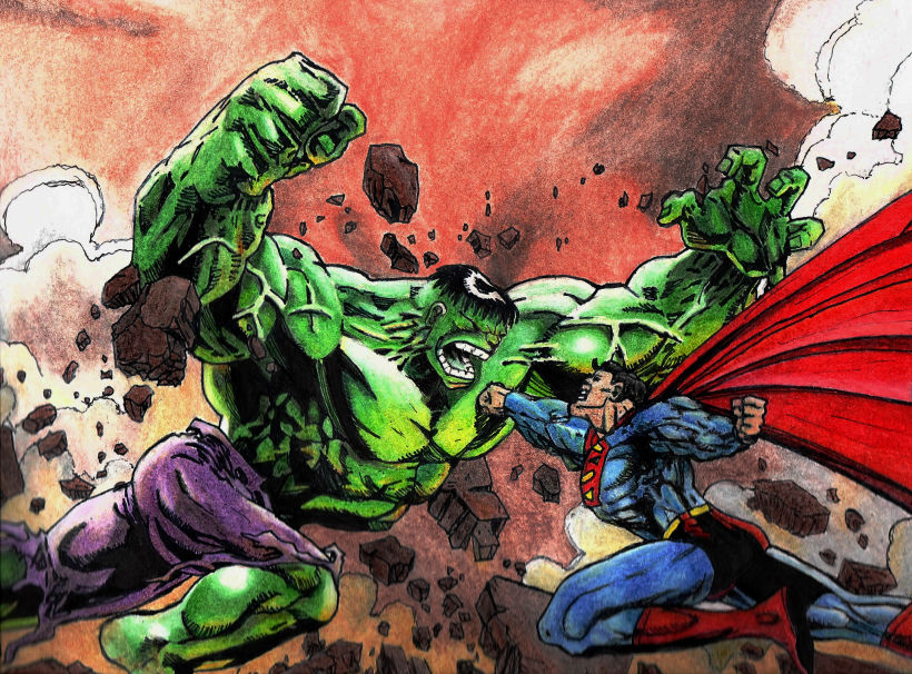 Mi Proyecto del curso: Ilustración para cómics: anatomía de un superhéroe 3