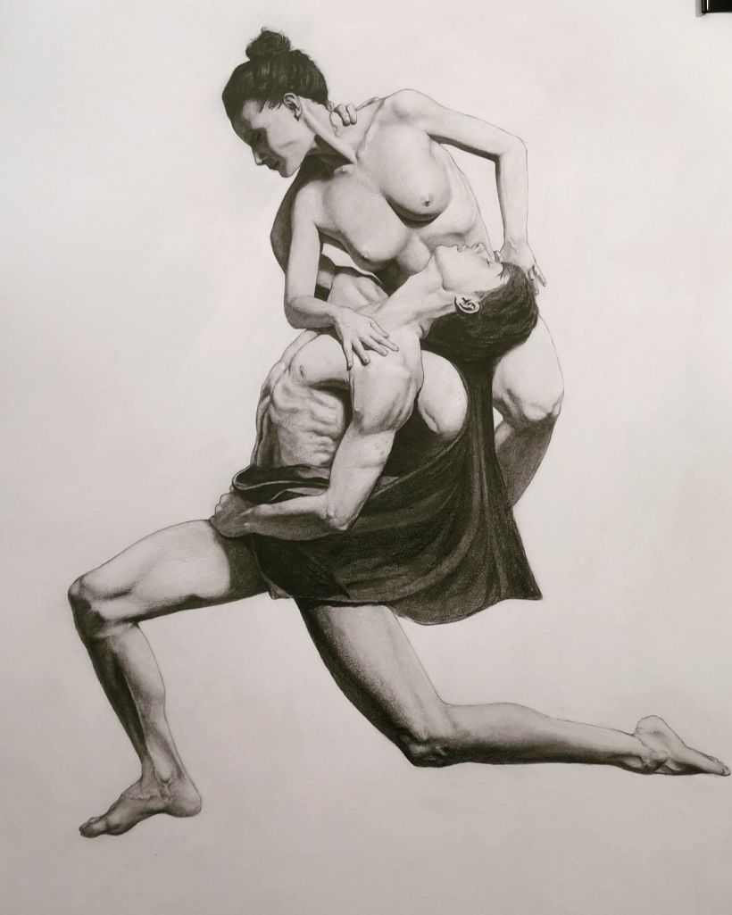 My project for course: Realistic Human Figure Drawing 1