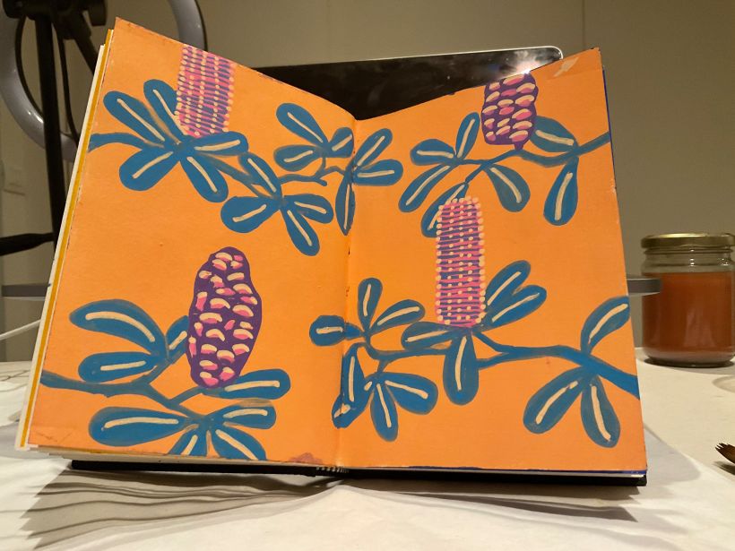 My project for course: Botanical Patterns in a Sketchbook: Conquer the Blank Page 3