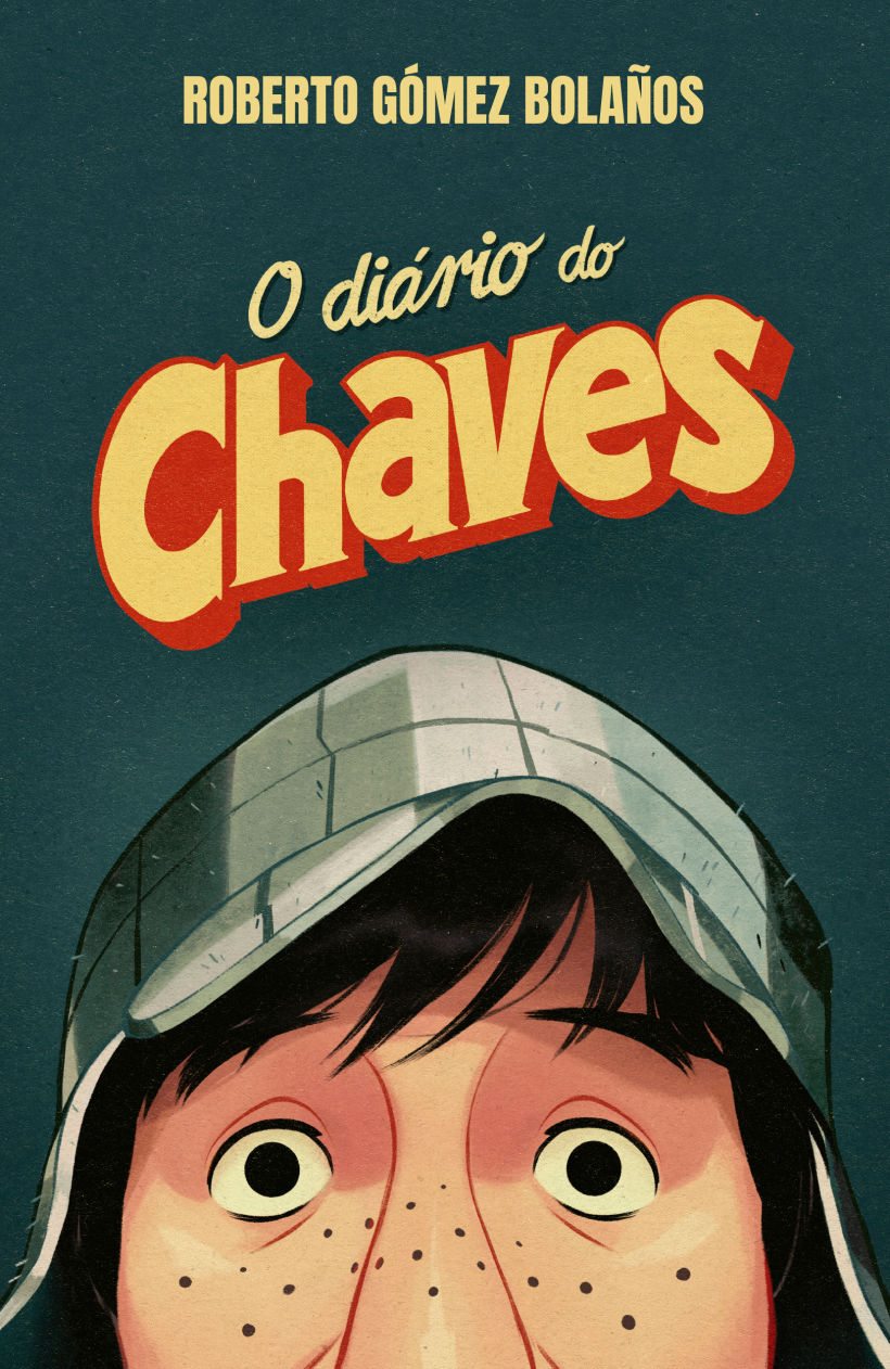 Capa do livro - O diário do Chaves