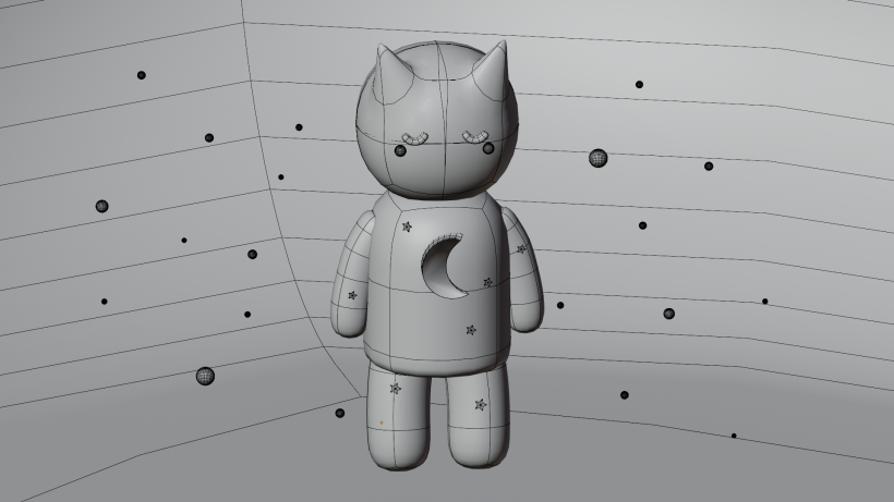 Mi Proyecto del curso: Creación de personajes kawaii en 3D con Blender  4