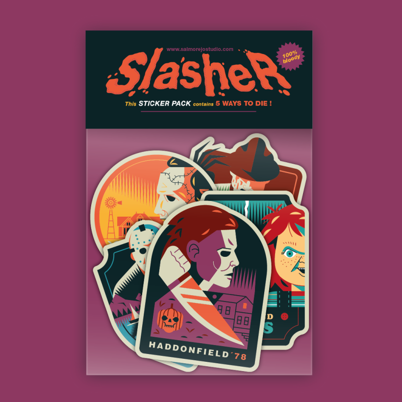 Slasher sticker pack 2