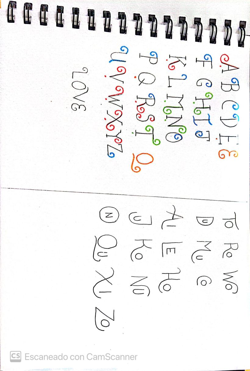 Mi Proyecto del curso: Técnicas creativas de lettering: crea tu diario de letras 4