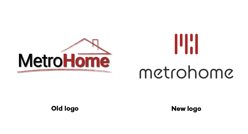 Logo Design: From Concept to Presentation - Metrohome Rebranding 10