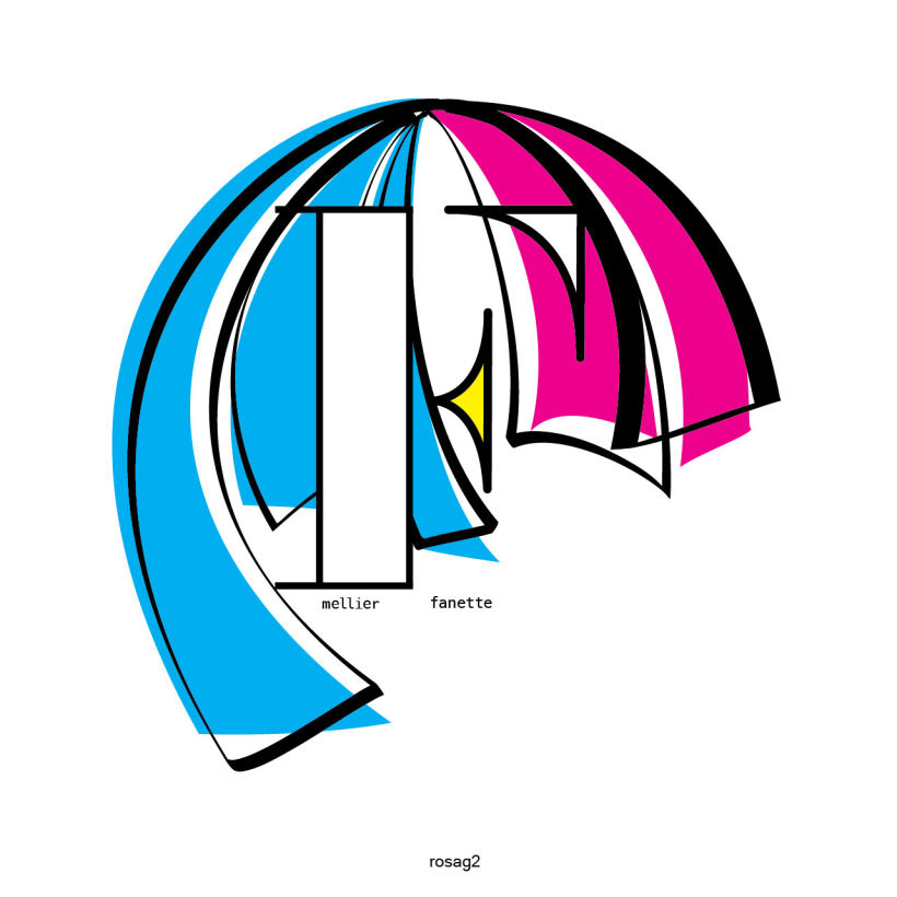 F for Fanette Mellier, is a graphic designer based in Paris
