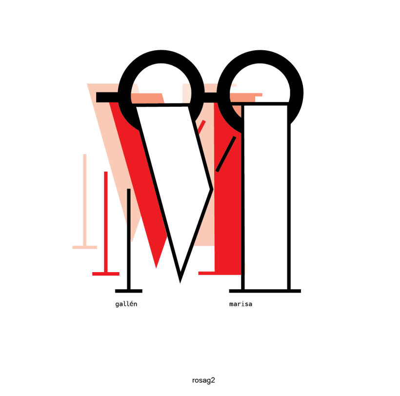 M for Marisa Gallén, is a Spanish graphic designer, 2019 national design Award