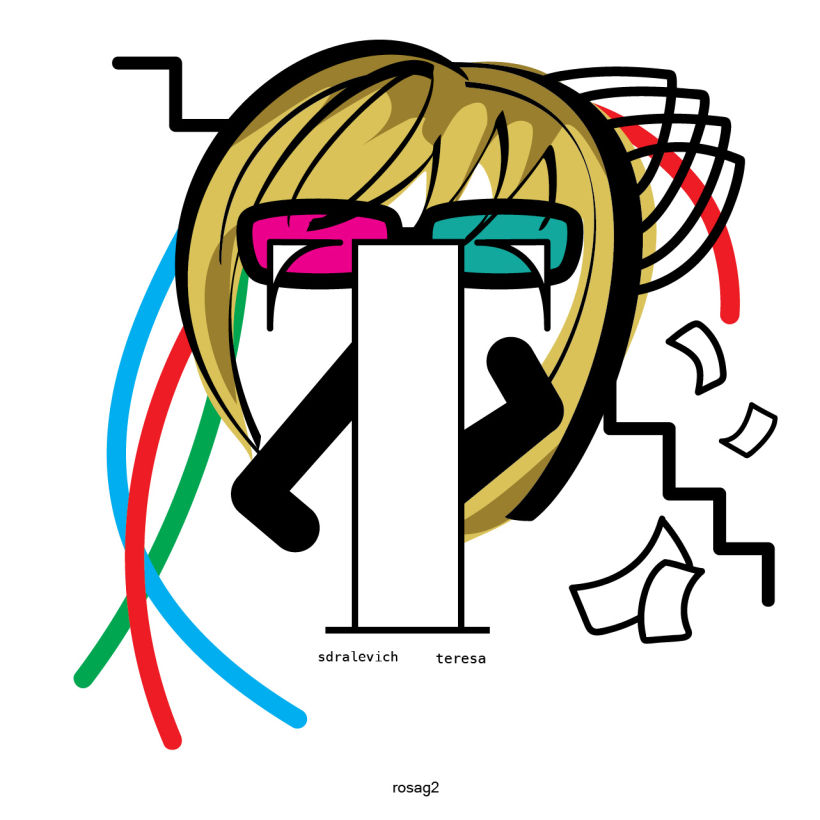 T for Teresa Sdralevich, is an Italian designer and illustrator living in Brussels