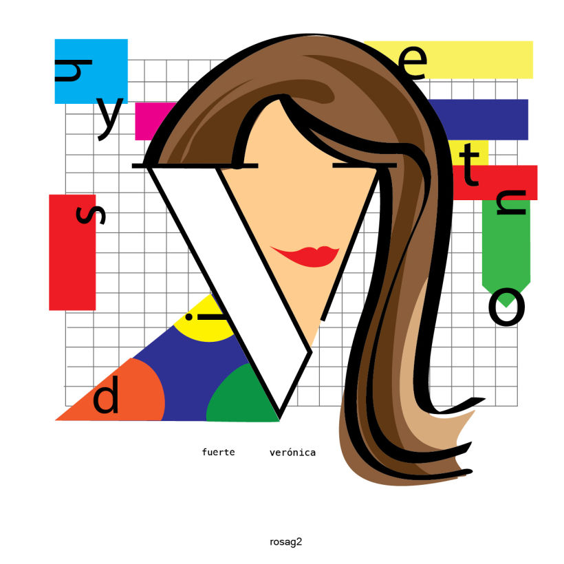 V for Verónica Fuerte, is a Spanish designer and illustrator based in Barcelona, founder of Hey Studio