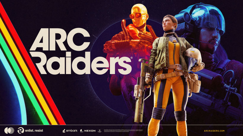 Key Art & Graphic Design for ARC Raiders - my studio's upcoming game | 3D Art & Photoshop