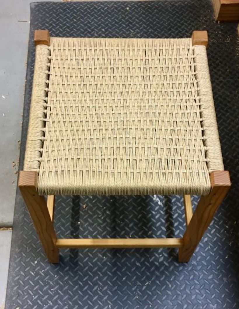 My project for course: Furniture Design: Introduction to Danish Cord  Weaving