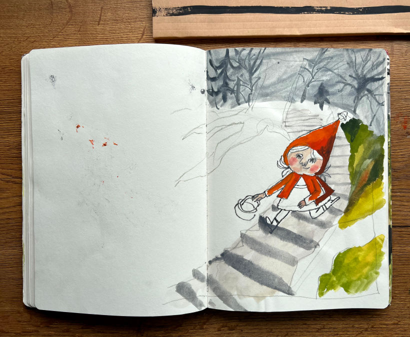 My project for course: Sketchbook Techniques for Children's Illustration 6