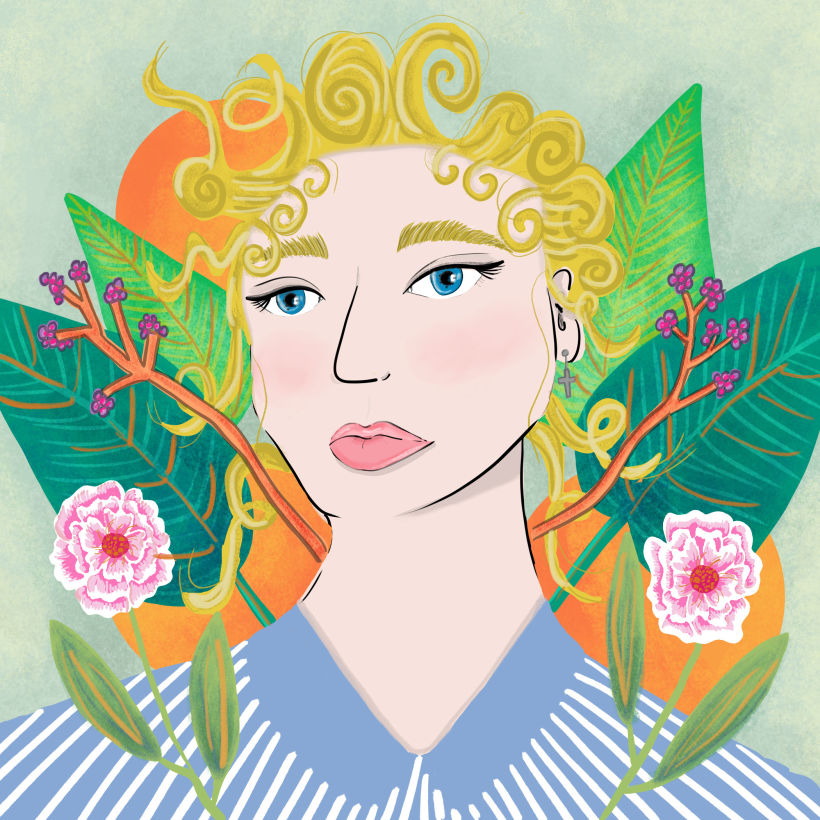My project for course: Illustrated Portraits: Adobe Fresco for Beginners 1